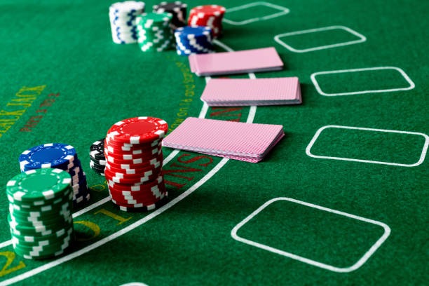 Slot game interface showing reels, bet controls, and spin button